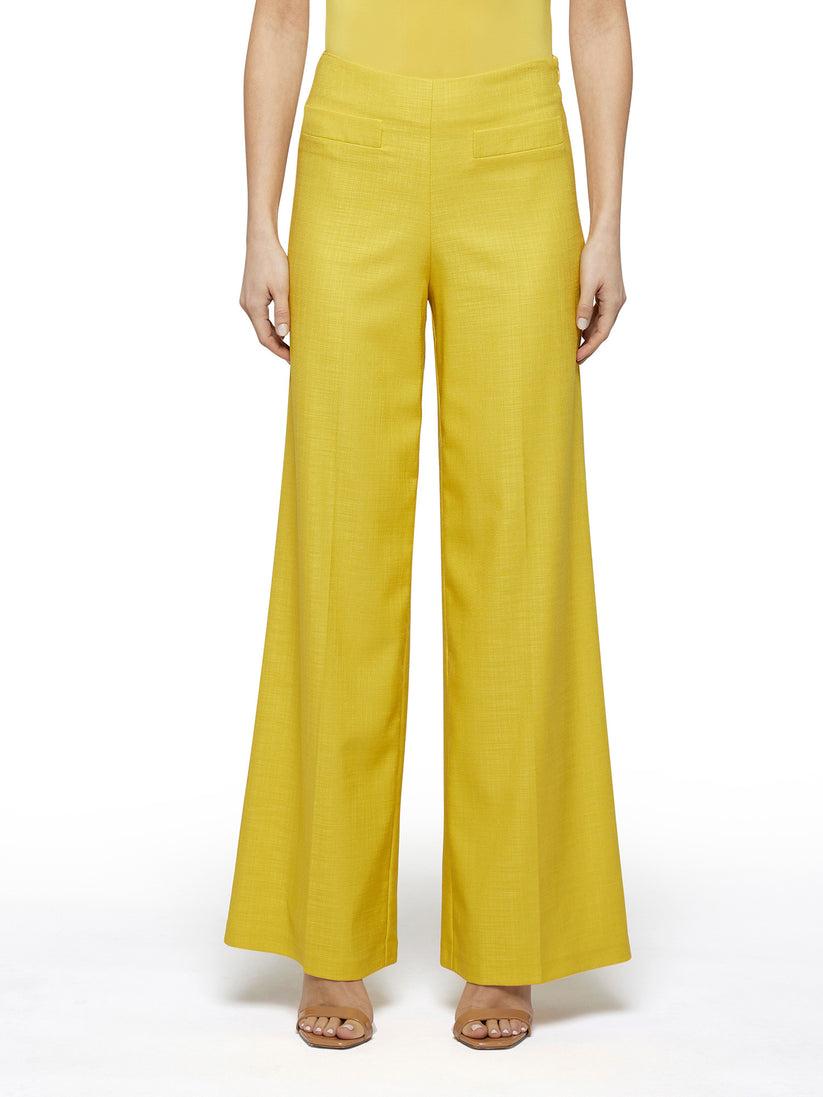 Space Simona Corsellini Pantalone ampio in tramato luxury Vendite Flash