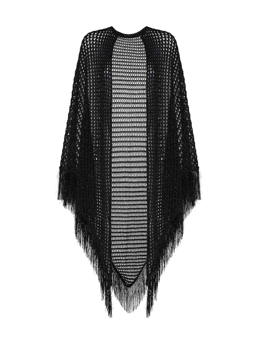 Space Simona Corsellini Scialle in crochet lurex Fino Al -60%