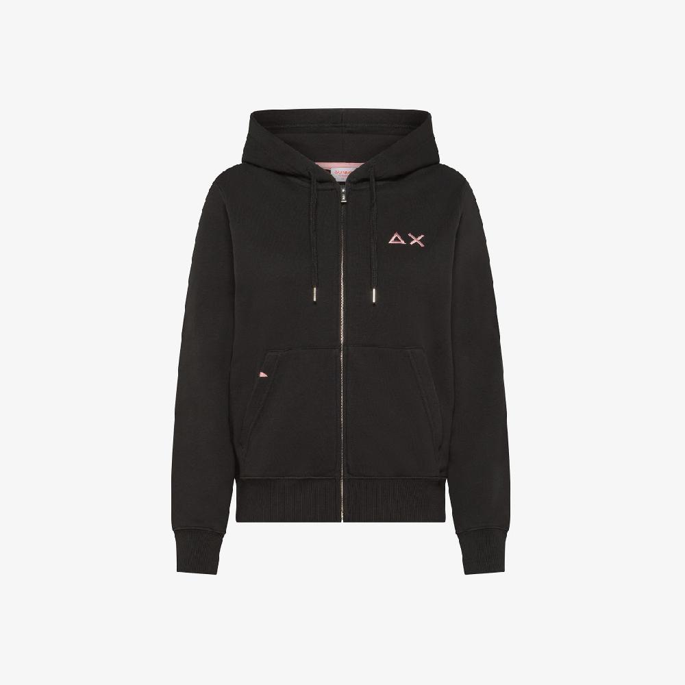 Sun 68 Felpa Con Cappuccio In Cotone - Donna 2025