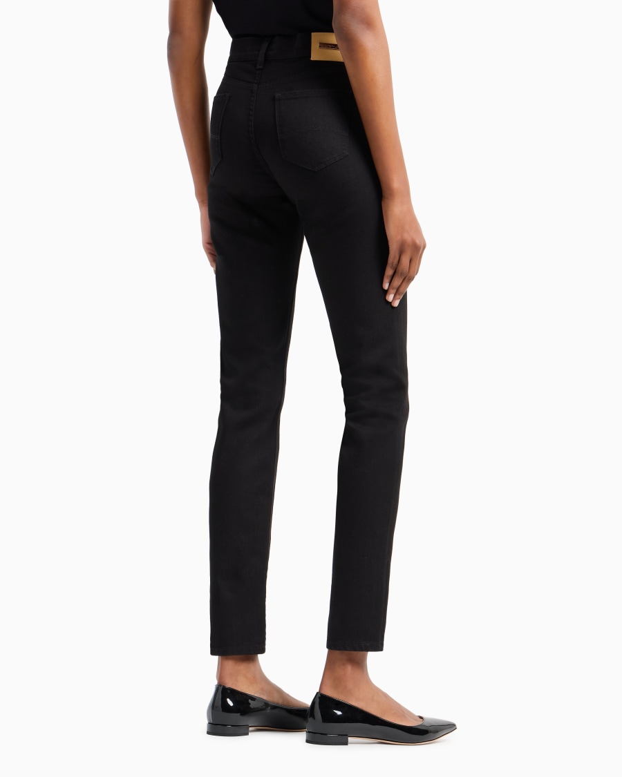 The world of armani PANTALONI 5 TASCHE SLIM FIT IN COTONE STRETCH Sconto
