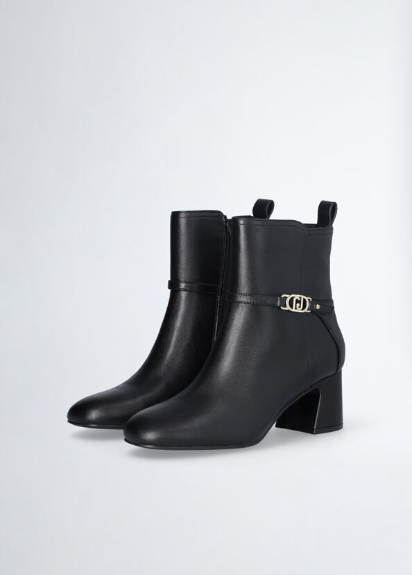 Liu Jo Stivaletti neri in pelle Online