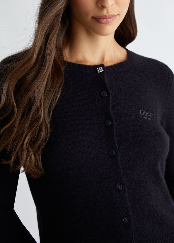 Liu Jo Cardigan in lana e alpaca Sconto