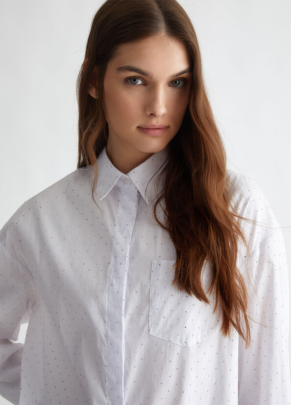 Liu Jo Camicia over con mini borchie Outlet