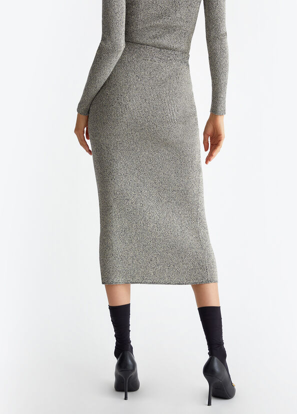 Liu Jo Gonna in maglia lurex® Saldi Di Fabbrica