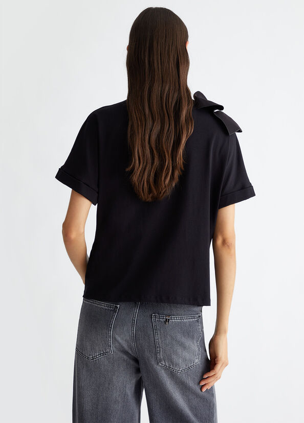 Liu Jo T-shirt con rouches Sconto