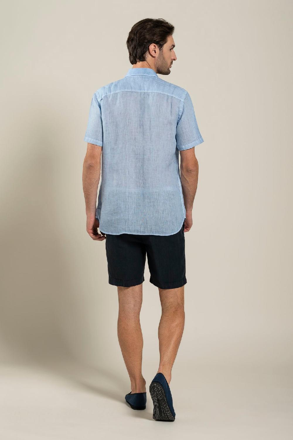 120% Lino Short Sleeve Regular Fit Man Shirt I Più Venduti