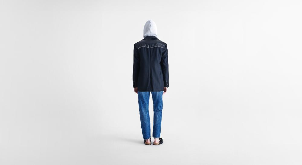 Washington Dee Cee Black Single-Breasted Blazer Presa
