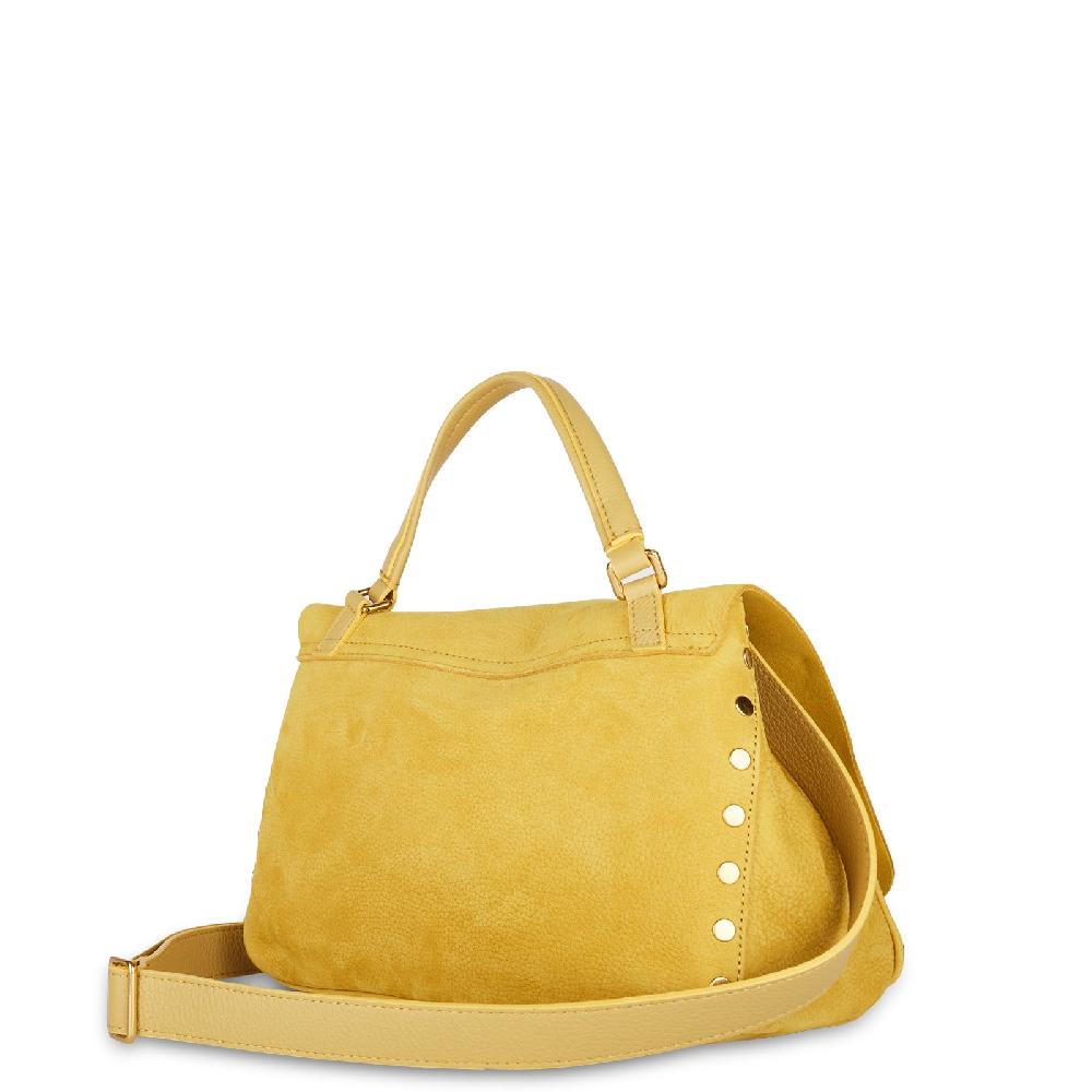 Zanellato BORSA POSTINA® SMALL IN PELLE NABUK YELLOW | Zanellato In Saldo