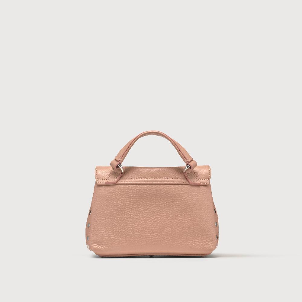 Zanellato BORSA POSTINA® BABY IN PELLE MARTELLATA PINK NUDE | Zanellato Saldi