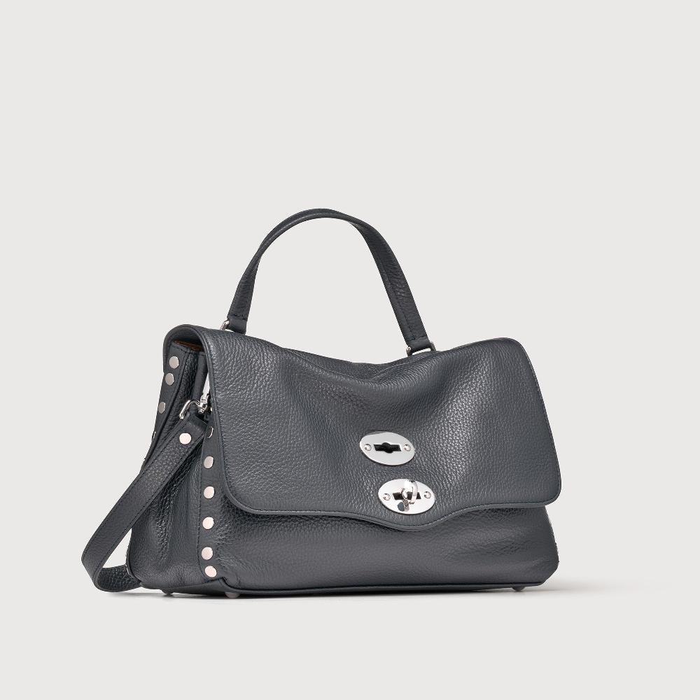 Zanellato BORSA POSTINA® SMALL IN PELLE MARTELLATA DARK NAVY | Zanellato 2025