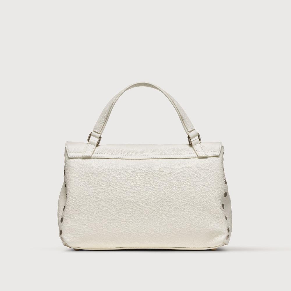 Zanellato BORSA POSTINA® SMALL IN PELLE MARTELLATA BIANCO LATTE | Zanellato Fino Al -60%