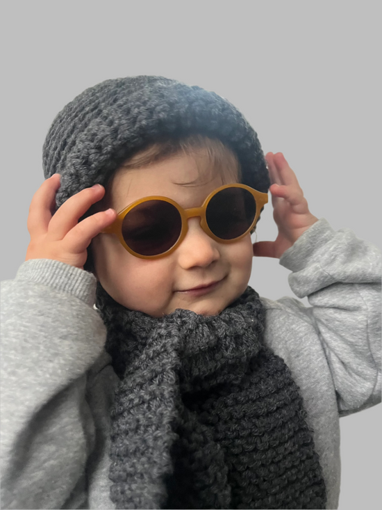﻿Zerobarracento Hand-knitted wool scarf for baby Online