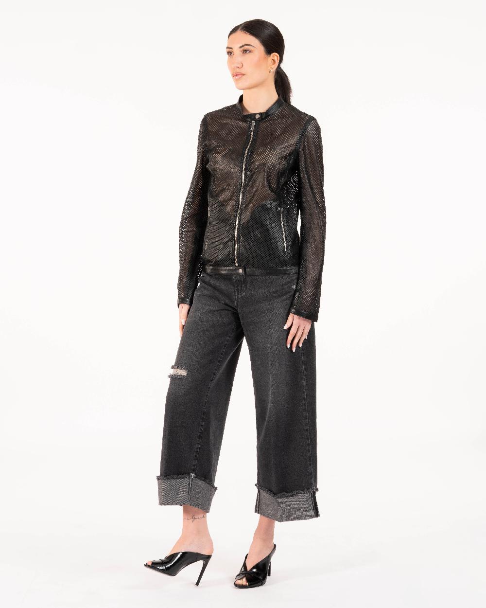 Alessandra chamonix PERLE traforato NERO Fino Al -60%