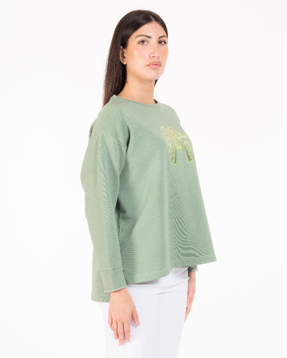 Alessandra chamonix FLORA VERDE / FELPA Outlet